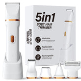 KINGTEE 5-in-1 bikini trimmer front view for precise at-home grooming