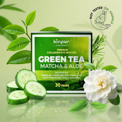 Parche ocular Kinpur Organic refrescante de pepino para ojos cansados.
