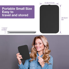 Kintion makeup mirror color temperature adjustment for flattering lighting.