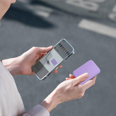 Kintion pocket mirror with 3-color LED lighting for versatile tones