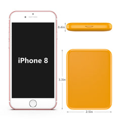 Compact folding design fits easily in a purse or pocket.