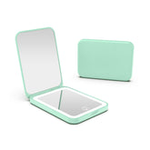 Kintion pocket mirror with soft light for precise makeup visibility