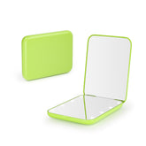Kintion Pocket Mirror two-sided open showing 1x and 3x magnification for precise makeup checks.