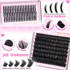 Kiromiro CC curl clusters create lifted, wide-eyed appeal with seamless lash integration
