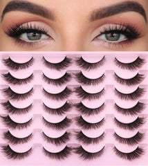 Kiromiro false lashes pack with a natural look for all-day wear