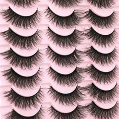 Kiromiro faux mink lashes with cotton band for comfortable all-day wear.