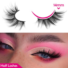 Kiromiro Half Lashes Soft Cotton Band for comfortable wear
