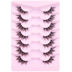 Kiromiro Wispy Faux Mink Fiber lashes are lightweight and reusable