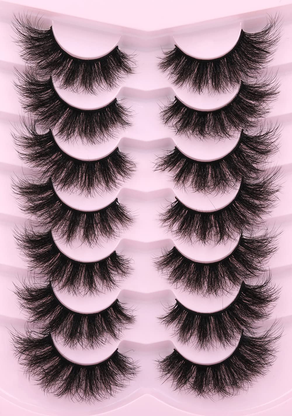 Kiromiro Lashes 8D full volume bundle for bold eye drama.