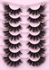 Kiromiro Lashes 8D full volume bundle for bold eye drama.