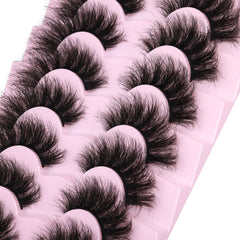 Kiromiro Lashes fluffy style pack with soft, airy wisps.