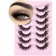 Kiromiro Mink Lashes wispy 3D cat eye for natural dramatic look