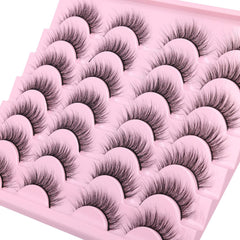 Kiromiro natural 12mm lashes pack in seamless fit