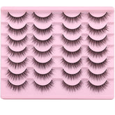 Kiromiro Wispy Lashes 12mm close-up for daily wear