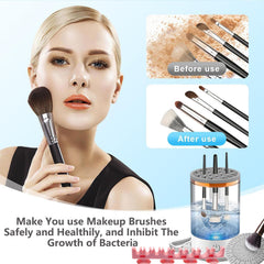 Kismiger brush insertion compartments protect bristle shapes during use.