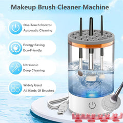 Kismiger pink drying rack speeds air drying of brushes.