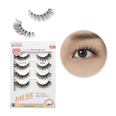 KISS Bare Affair 12mm lashes close-up for natural daily volume.