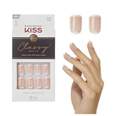 KISS Classy Nails ready-to-wear pack for effortless at-home manicure.