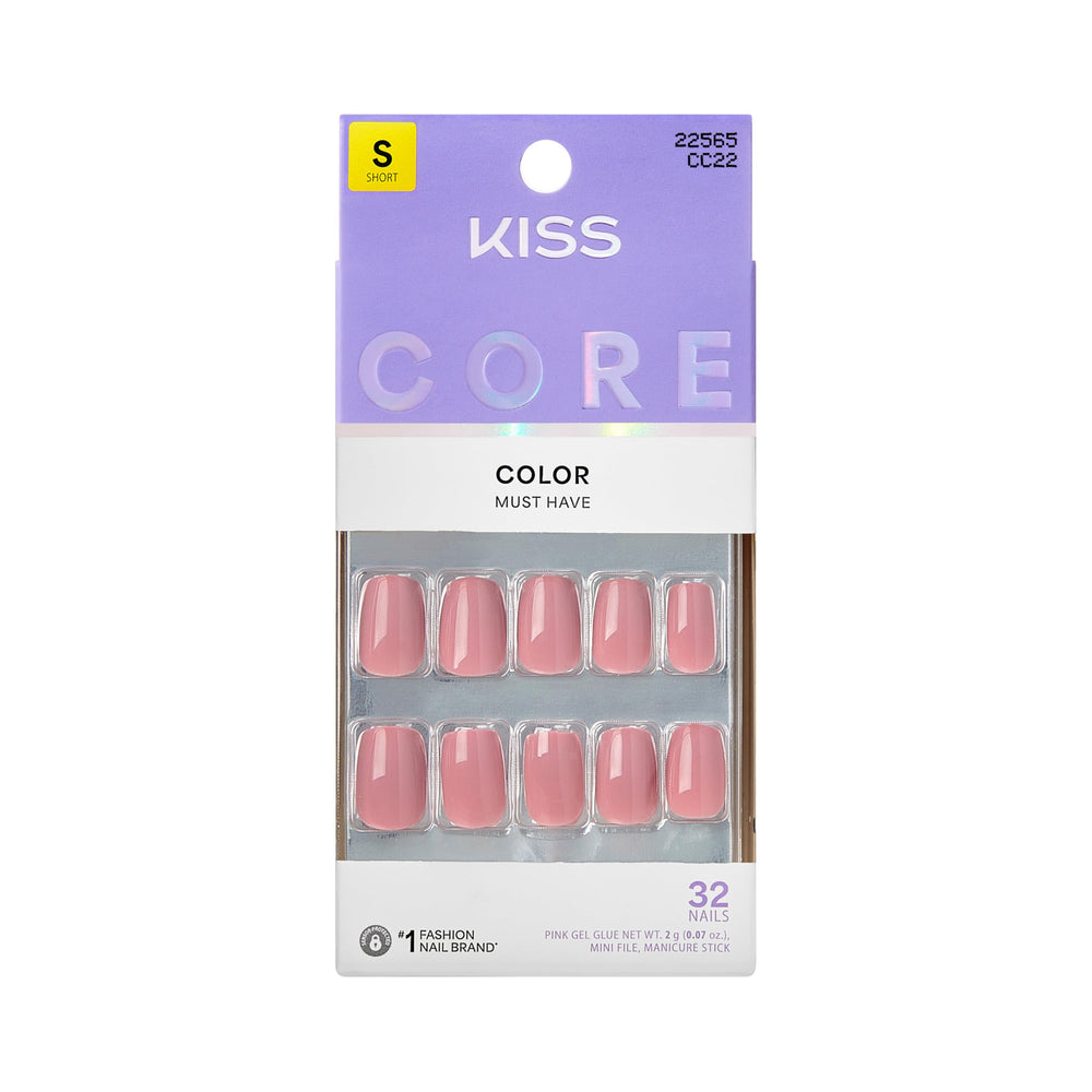 KISS CORE Felicity: set de uñas para un look diario versátil.