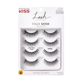 KISS Lash Couture faux mink Little Black Dress 12mm pack for a dramatic evening look