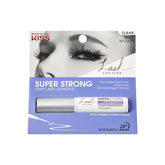 KISS Lash Couture glue with brush tip enables precise, mess-free lash placement.