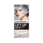 KISS Lift Up powder lightener for at-home salon-grade blonding.