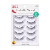 KISS Looks So Natural 03 lash clusters for natural volume and easy wear.