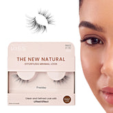 KISS The New Natural Freckles 12 mm lashes for a natural daytime look.