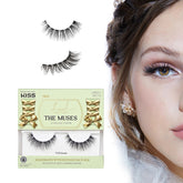 KISS The Muses Noblesse 12mm lash band close-up for a natural look.
