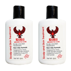 Kitikiti tratamiento para cabello y piel, aporta alivio suave al cuero cabelludo.