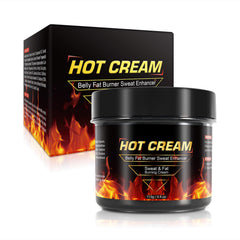 KITNOBLIS Hot Sweat Cream bottle with warming formula for workouts.