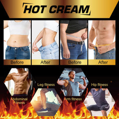 KITNOBLIS Hot Sweat Cream packaging on shelf for quick recognition.