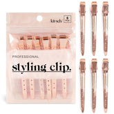 Kitsch 3.5-inch rose gold alligator clip for precise sectioning