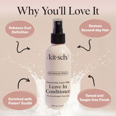 Kitsch Argan Milk Spray brillo natural sin pesadez