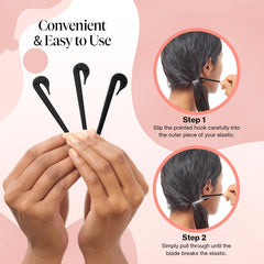 kitsch-banditas-pelo-mini gomas compactas para estilos rápidos y cómodos