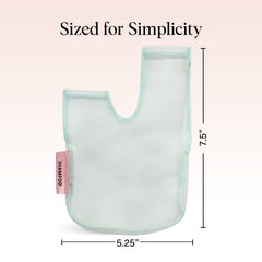 Kitsch Bar Soap Saver Pouch uses eco-friendly mesh to reduce waste.