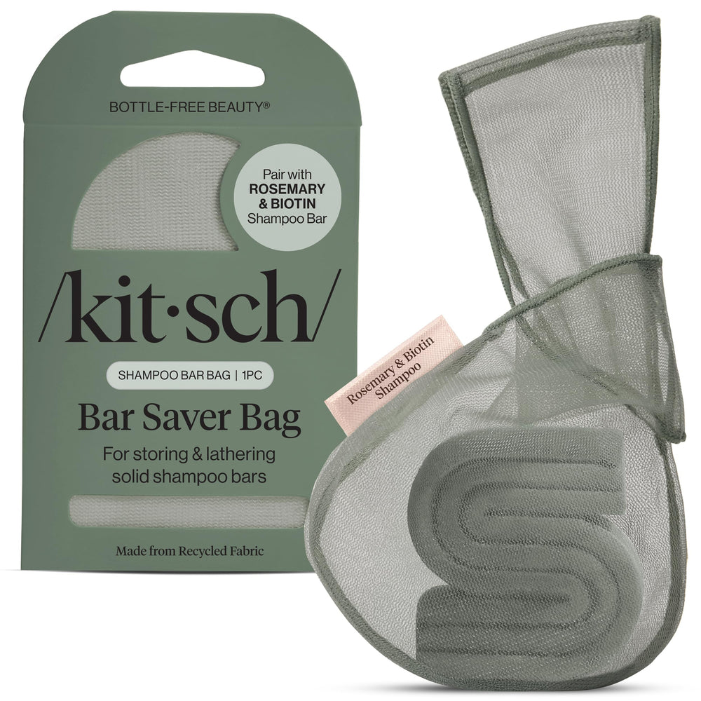 Kitsch bar soap saver pouch travel-friendly organizer keeps bars neat and portable.