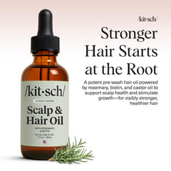 Kitsch Castor y Jojoba: hidratación ligera que favorece la textura del cabello.