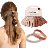 Kitsch coleteros nylon sin daño para recogidos cómodos todo el día.
