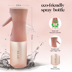 Kitsch terracotta mister for plants demonstrates gentle even watering.
