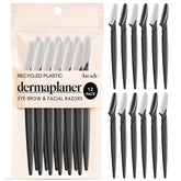 Kitsch Dermaplane Razor in black packaging designed for at-home exfoliation.