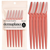 Kitsch Dermaplane Razor for Women Face Coral six-piece pack for smooth exfoliation and prep