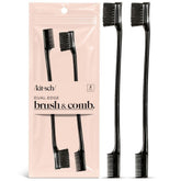Kitsch edge brush with soft bristles for gentle edge control and smooth baby hairs