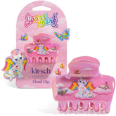 Pinza Lisa Frank x Kitsch en forma de nube para estilo audaz y cómodo.