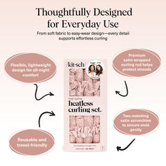 Kitsch overnight curling setup lets you wake up to soft curls.