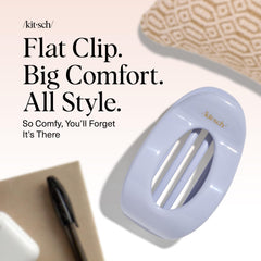 Kitsch pinza plana sujecion firme: ideal para cabello grueso o fino.
