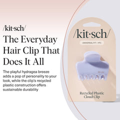 Pinza Kitsch antideslizante para cabello fino o grueso.