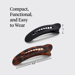Kitsch pinzas planas diseño ecoamigable para look consciente