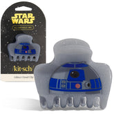 Kitsch R2-D2 Glitter Clip Cabello Mediano: agarre firme para peinados diarios