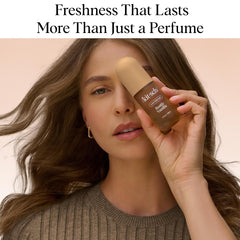 Kitsch Rustic Vanilla on pillowcase for subtle sleep-time scent.